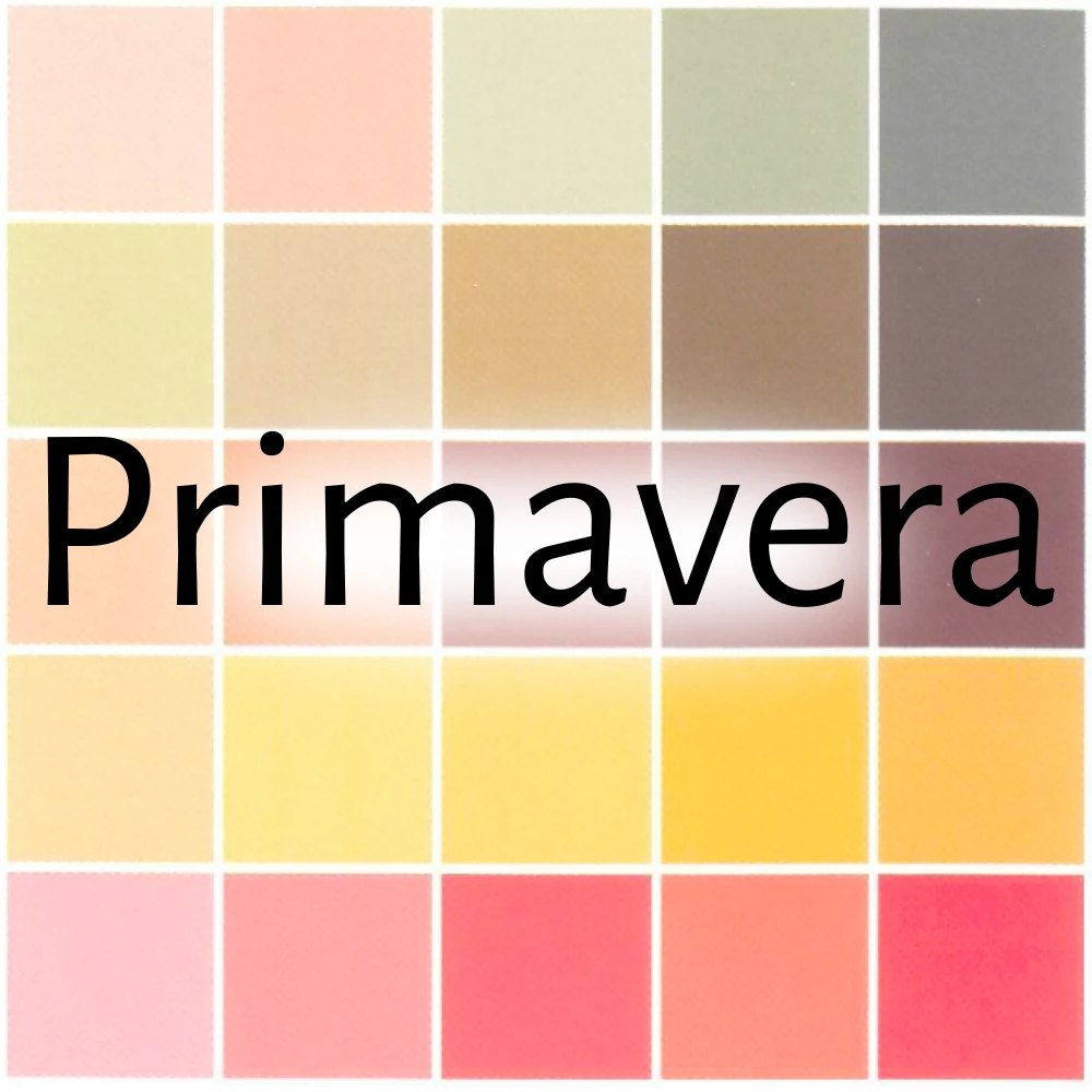 Primavera stagione armocromatica